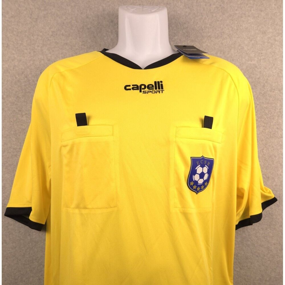Capelli‎ Football Soccer ECSR Referee Jersey New with Tags